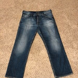 Men's Silver Jeans
